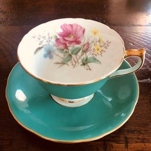 Aynsley Bone China Teacup and Saucer